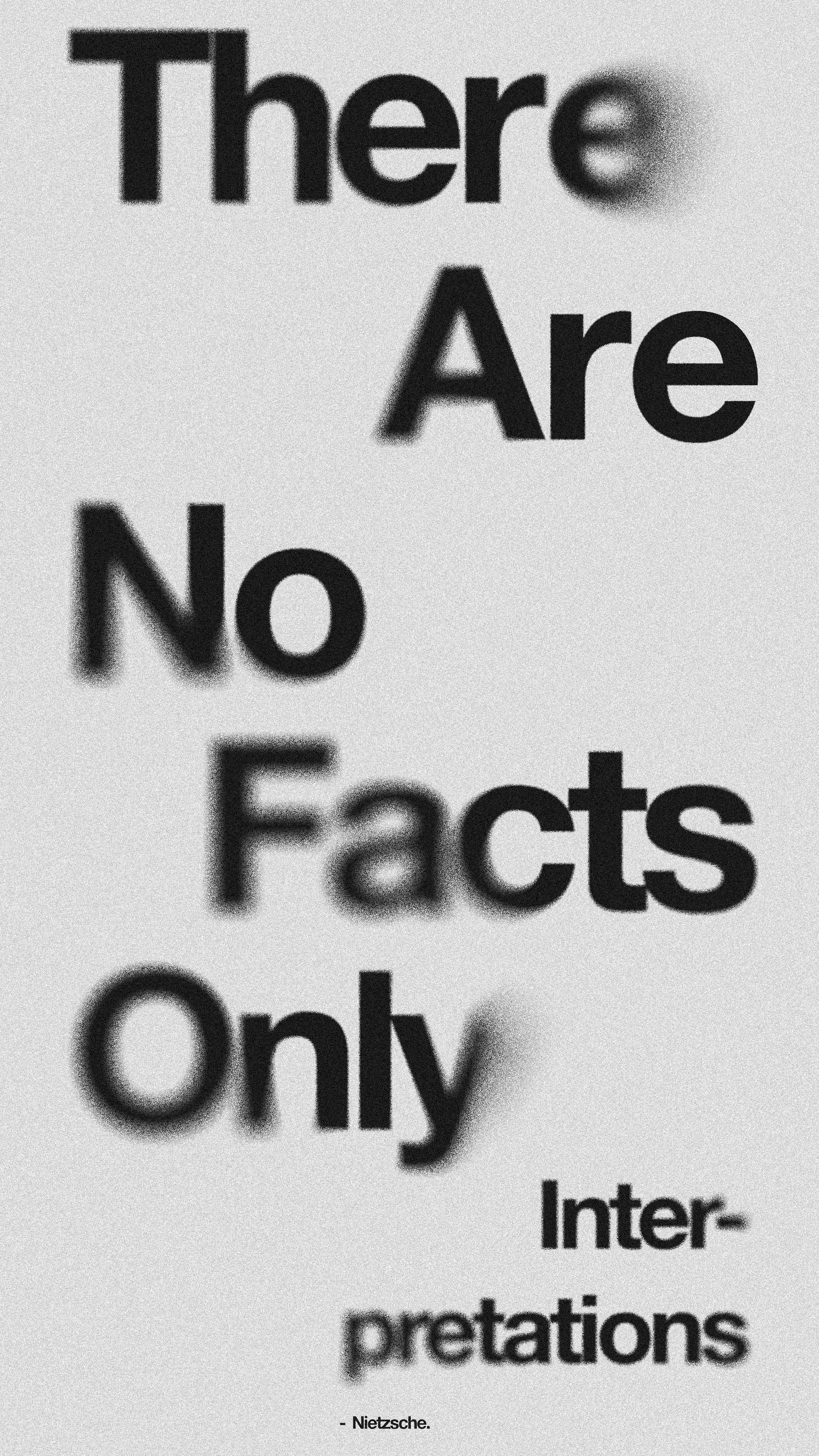 Interpretation and facts poster